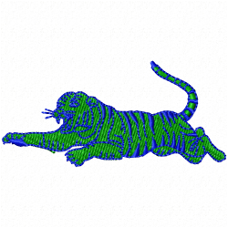 Horses Embroidery Design 1